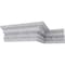 Ekena Millwork 3 7/8"H x 2 3/8"P x 4 5/8"F x 94 1/2"L, (6 1/4" Repeat), Caputo Crown Moulding MLD03X02X04CA - alternate 8